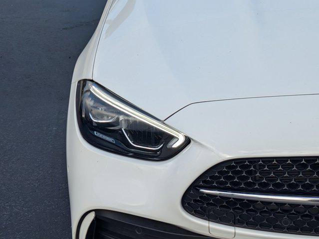 used 2022 Mercedes-Benz C-Class car, priced at $36,995