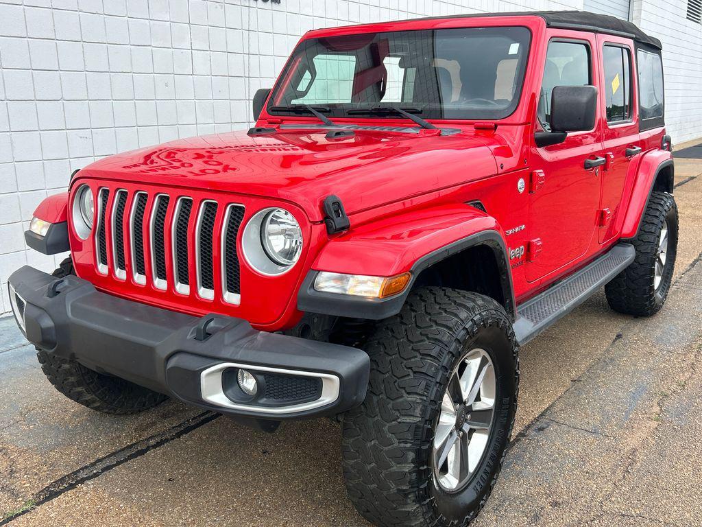 used 2021 Jeep Wrangler Unlimited car, priced at $22,048