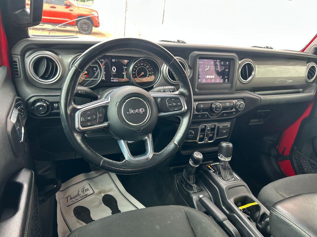 used 2021 Jeep Wrangler Unlimited car, priced at $22,048