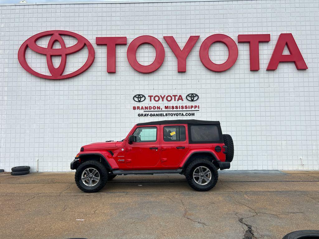 used 2021 Jeep Wrangler Unlimited car, priced at $22,048