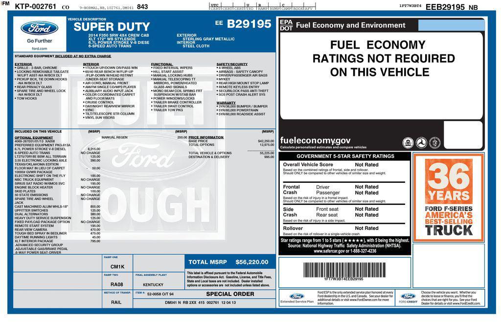 used 2014 Ford F-350 car, priced at $29,007