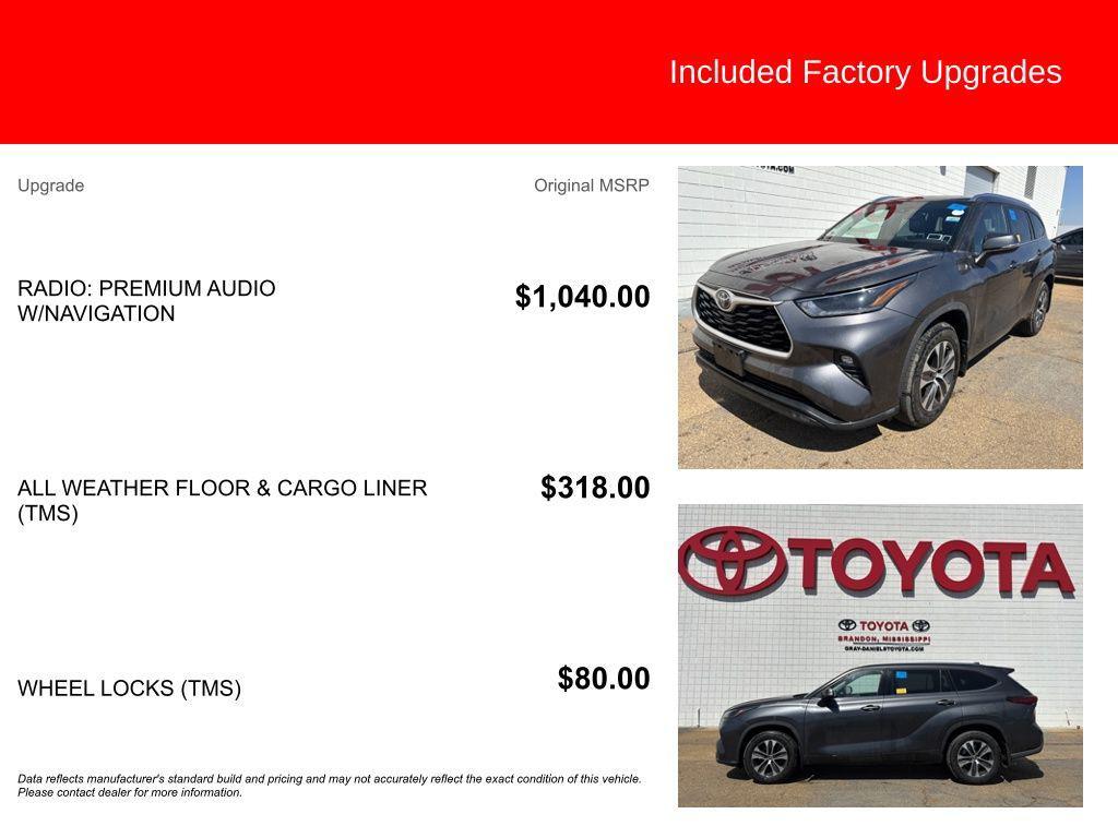 used 2021 Toyota Highlander car, priced at $27,599