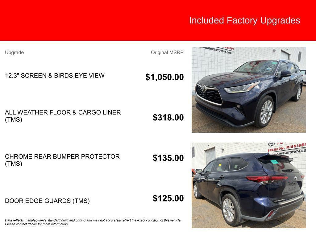 used 2021 Toyota Highlander car, priced at $26,150