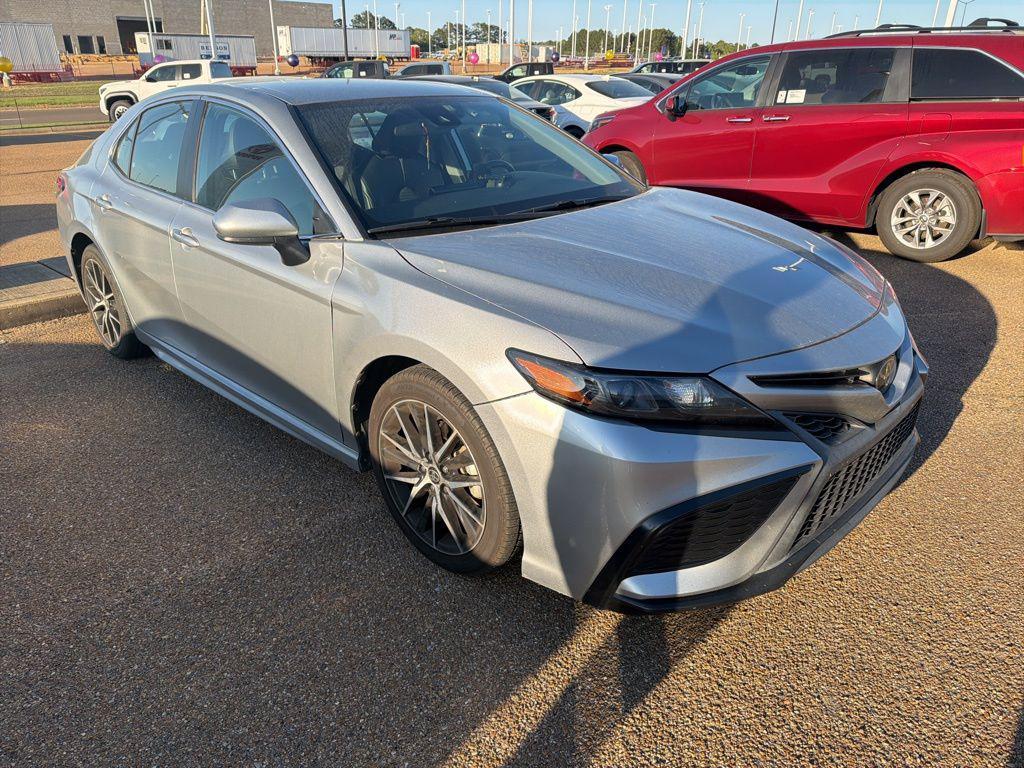 used 2021 Toyota Camry car, priced at $19,157