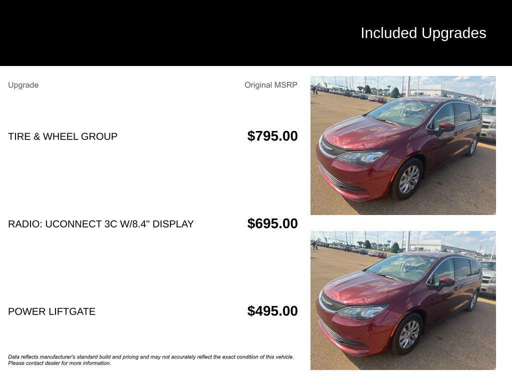 used 2017 Chrysler Pacifica car, priced at $14,549