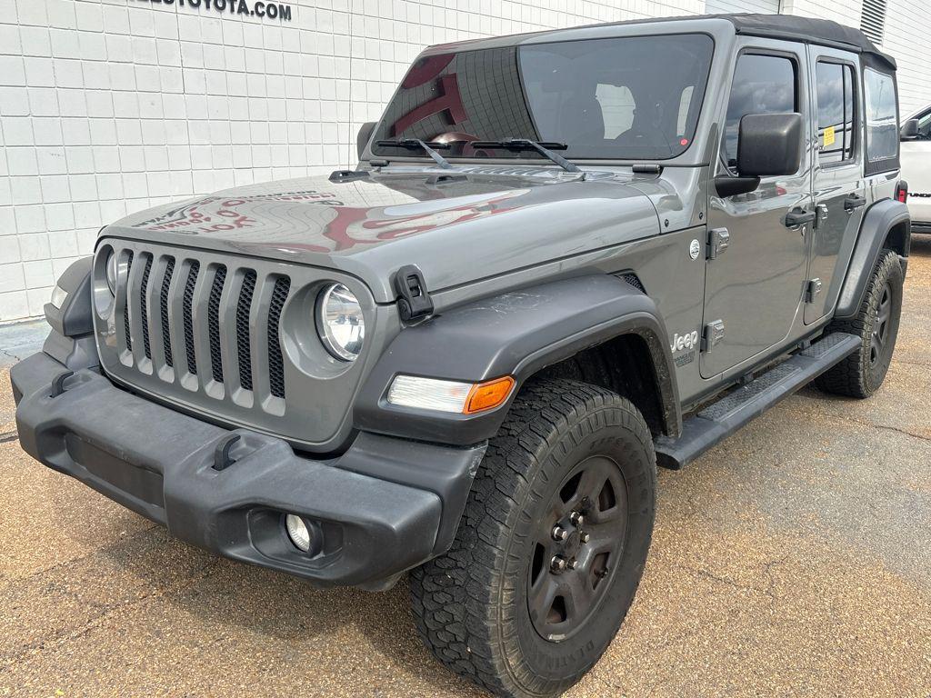 used 2020 Jeep Wrangler Unlimited car, priced at $18,109