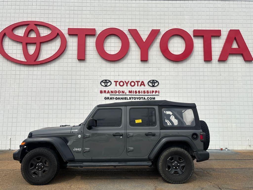 used 2020 Jeep Wrangler Unlimited car, priced at $18,109