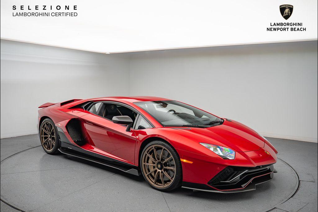 used 2022 Lamborghini Aventador SVJ car, priced at $719,988