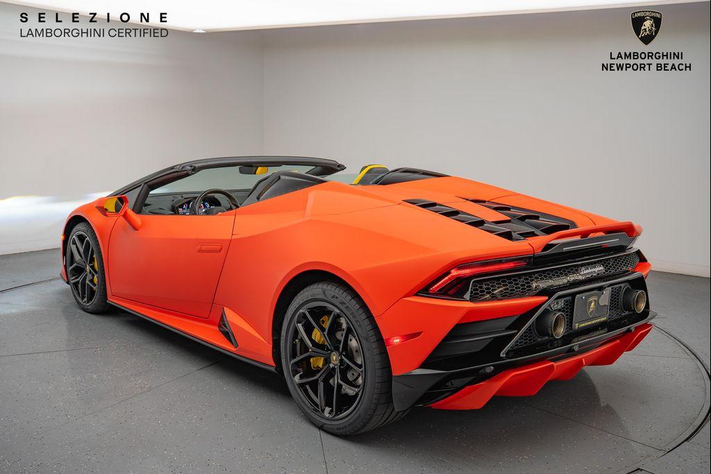 used 2022 Lamborghini Huracan EVO car, priced at $301,900