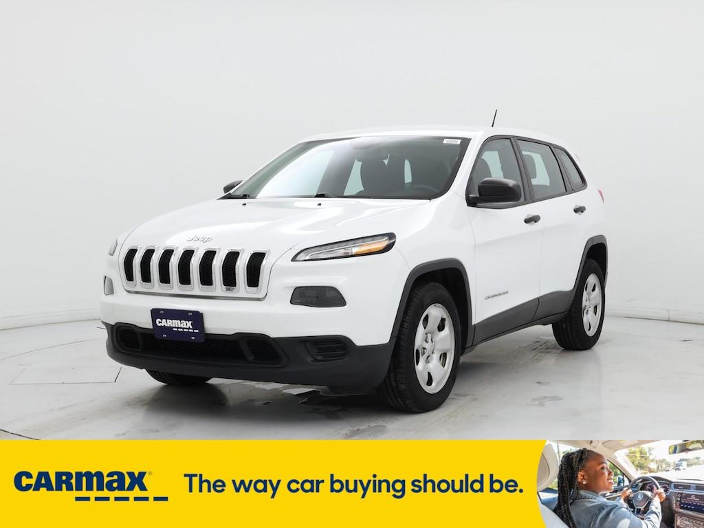 used 2016 Jeep Cherokee car, priced at $13,998