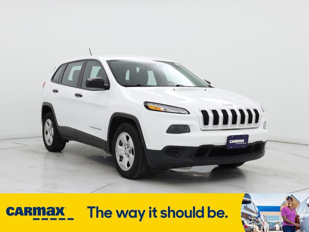 used 2016 Jeep Cherokee car, priced at $13,998