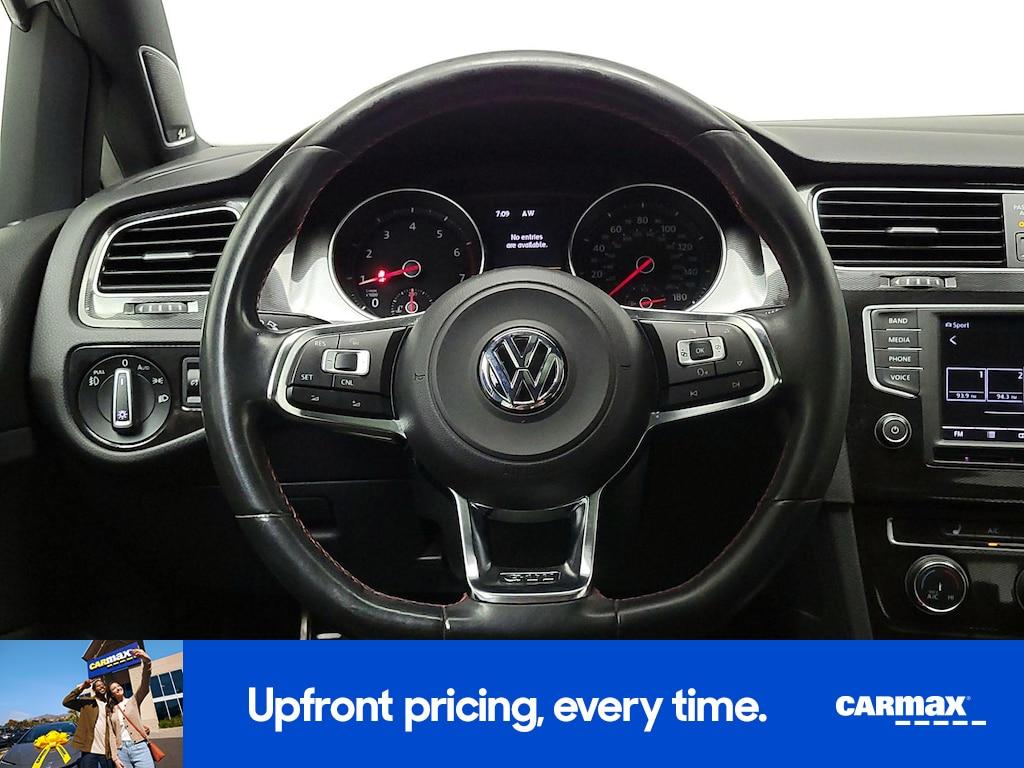 used 2016 Volkswagen Golf GTI car, priced at $16,998