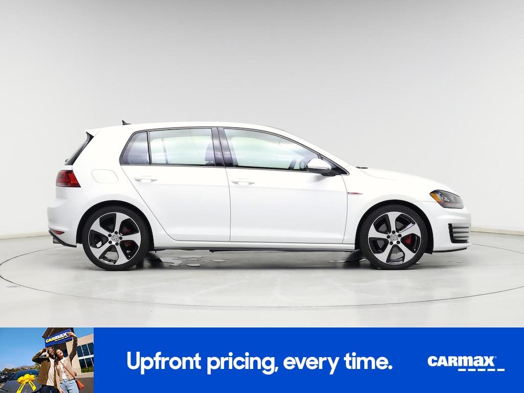 used 2016 Volkswagen Golf GTI car, priced at $16,998