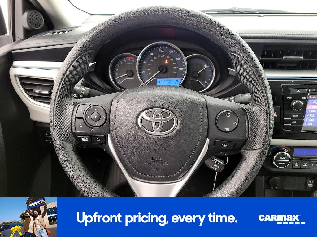 used 2015 Toyota Corolla car, priced at $14,998