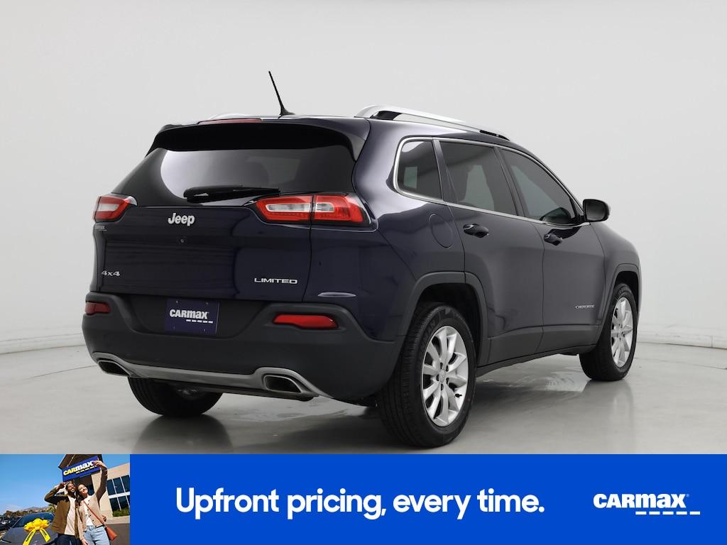 used 2015 Jeep Cherokee car, priced at $16,998