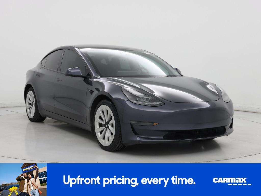 used 2022 Tesla Model 3 car, priced at $27,998