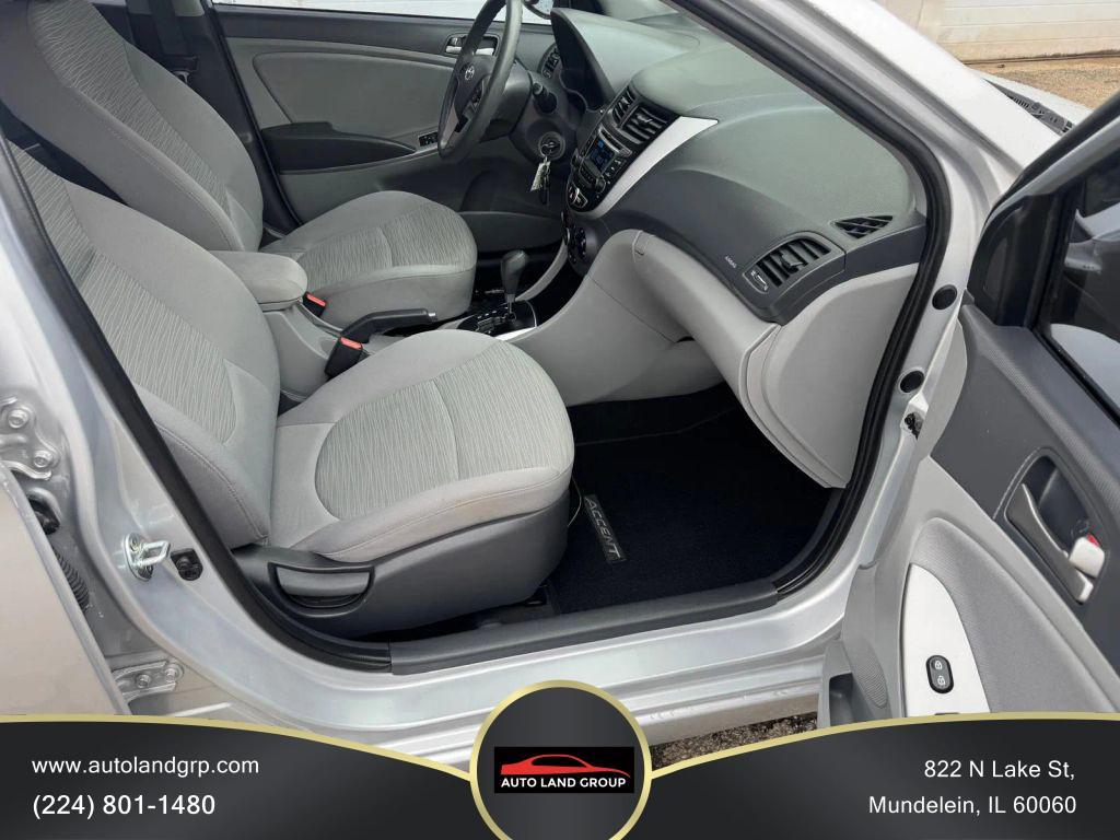 used 2017 Hyundai Accent car, priced at $6,895