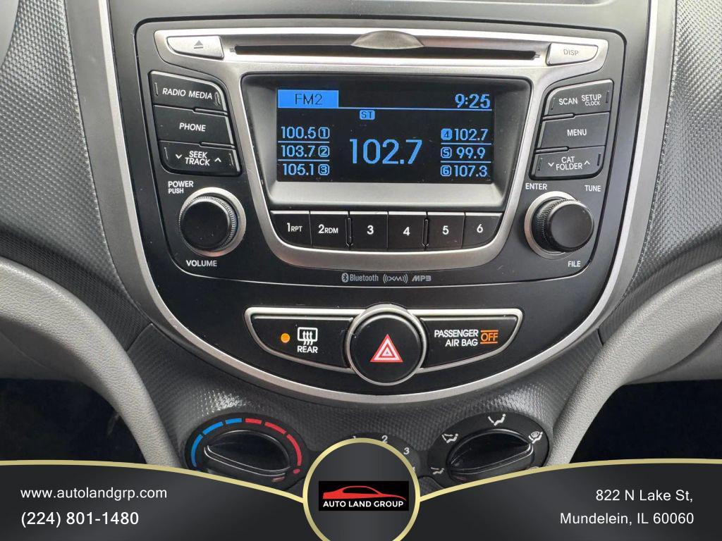 used 2017 Hyundai Accent car, priced at $6,895