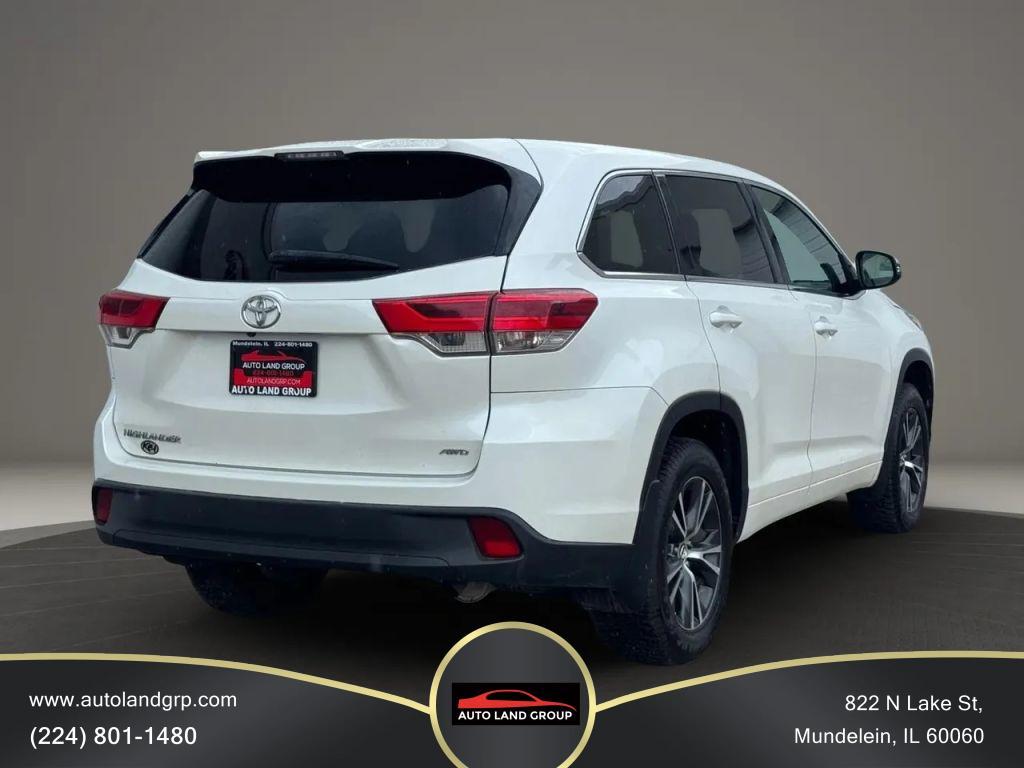 used 2018 Toyota Highlander car, priced at $17,995