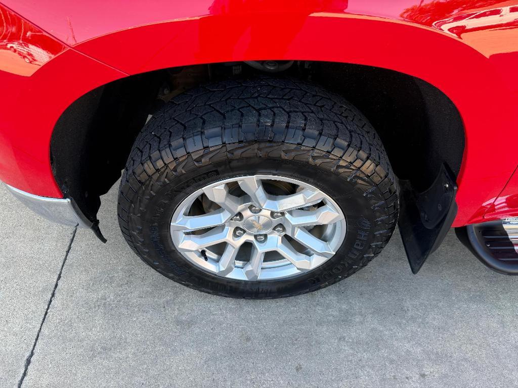 2022 Red Chevrolet Silverado 1500