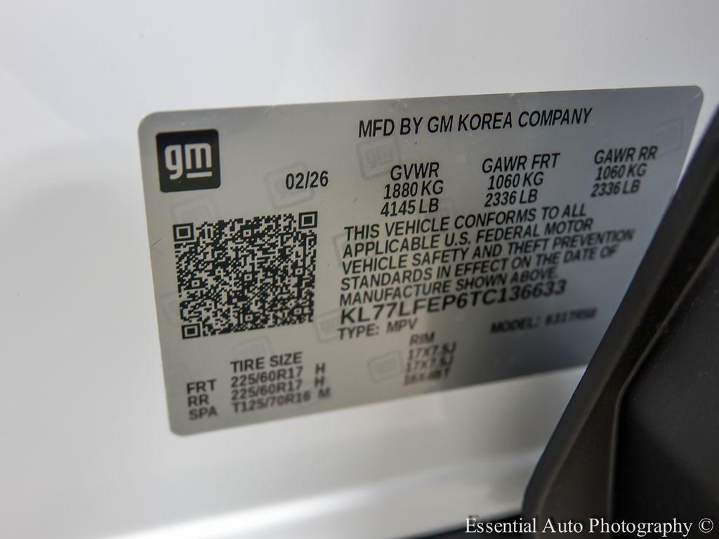 new 2026 Chevrolet Trax car, priced at $23,187