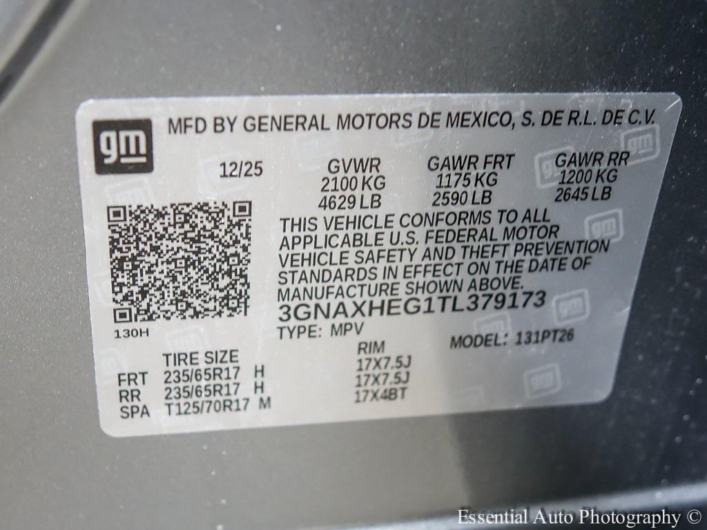 new 2026 Chevrolet Equinox car, priced at $26,714