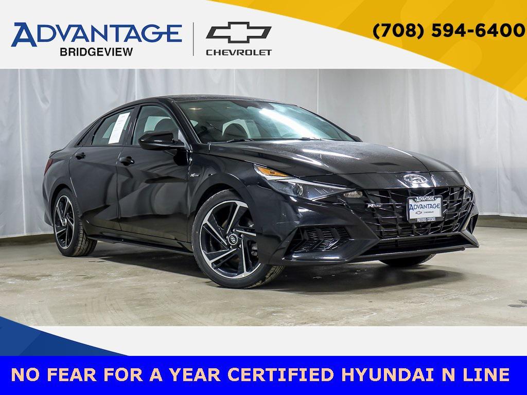 used 2023 Hyundai Elantra car, priced at $16,992