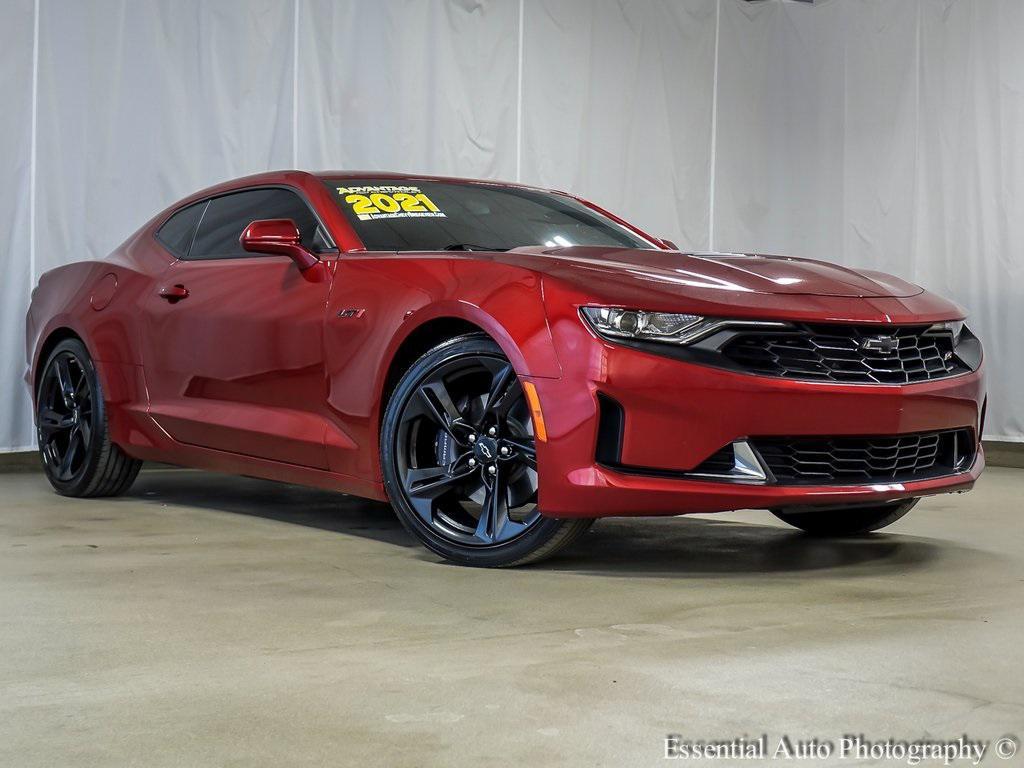 used 2021 Chevrolet Camaro car, priced at $33,991