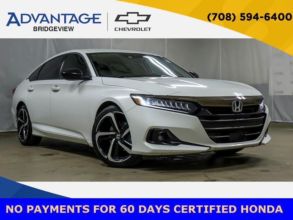 used 2022 Honda Accord car, priced at $23,493
