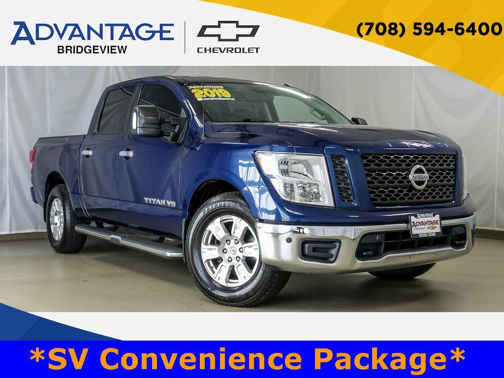 used 2019 Nissan Titan car, priced at $17,492