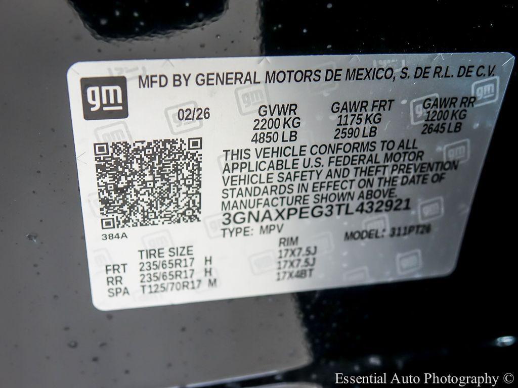 new 2026 Chevrolet Equinox car, priced at $29,494