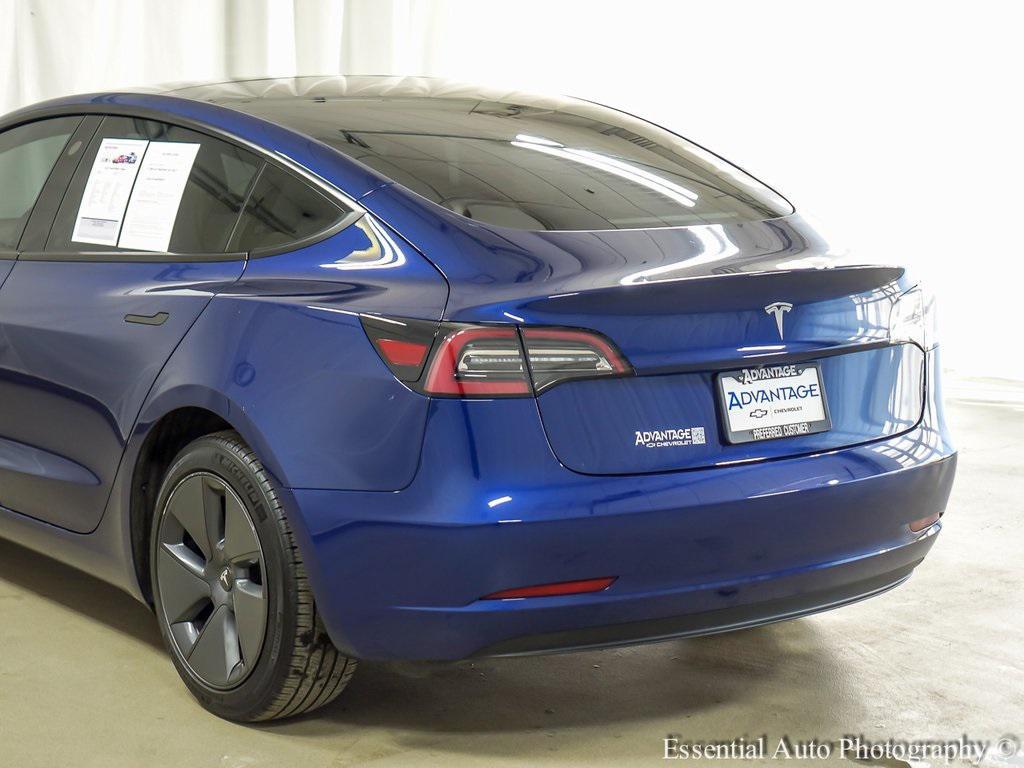 used 2023 Tesla Model 3 car, priced at $21,992