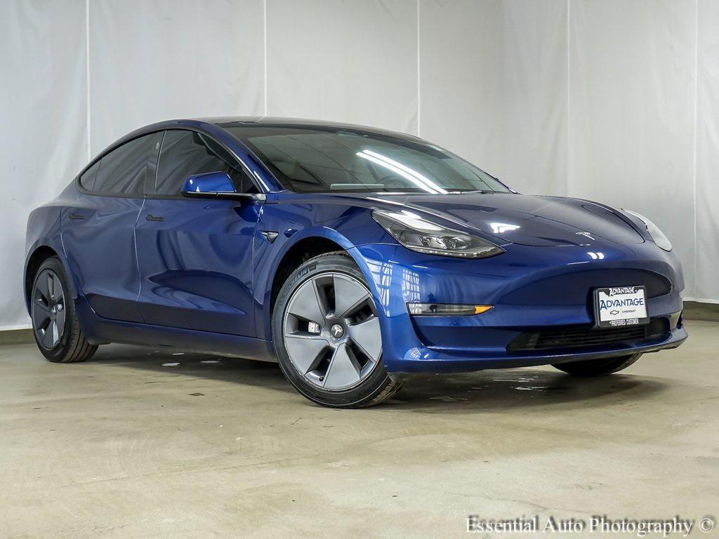 used 2023 Tesla Model 3 car, priced at $21,992