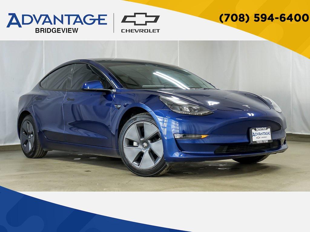 used 2023 Tesla Model 3 car, priced at $21,992