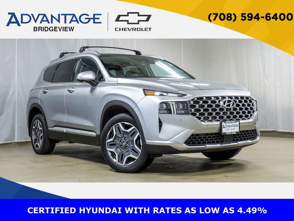 used 2022 Hyundai Santa Fe car, priced at $22,991