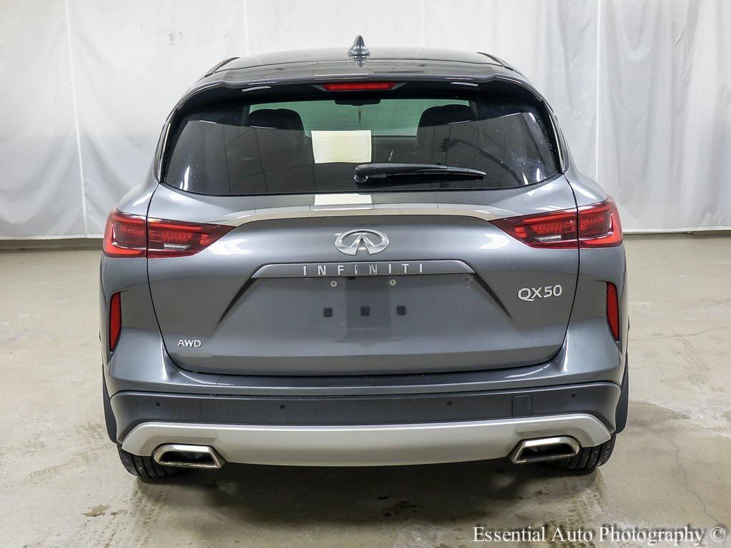used 2022 INFINITI QX50 car, priced at $19,991