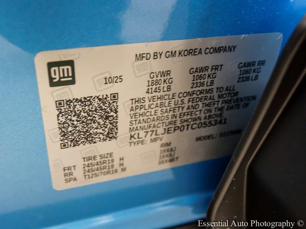 new 2026 Chevrolet Trax car, priced at $26,143