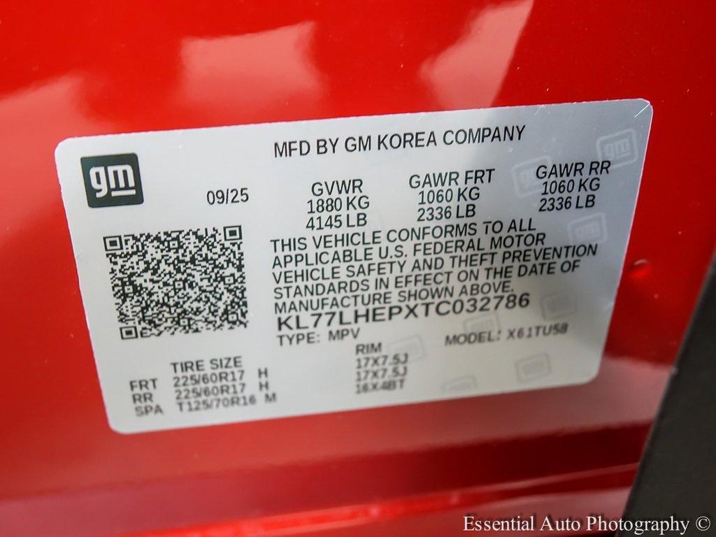 new 2026 Chevrolet Trax car, priced at $24,606