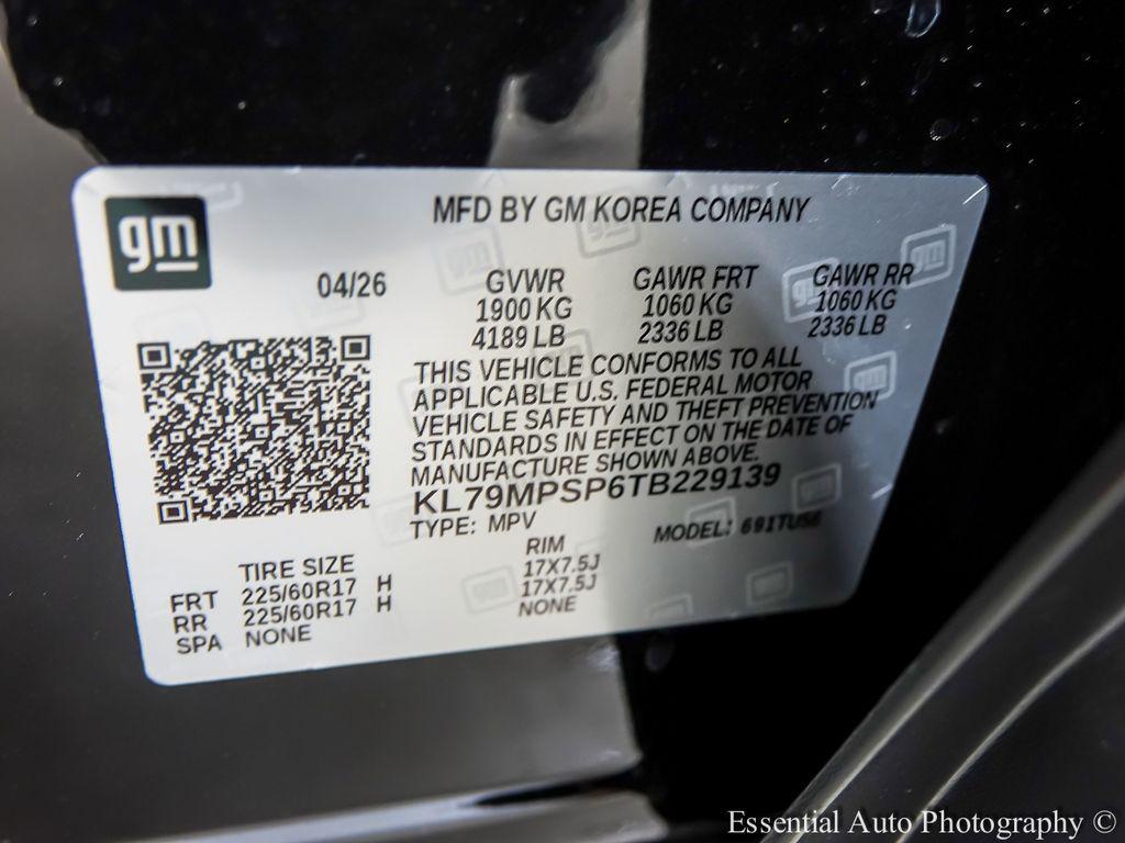 new 2026 Chevrolet TrailBlazer car, priced at $24,402