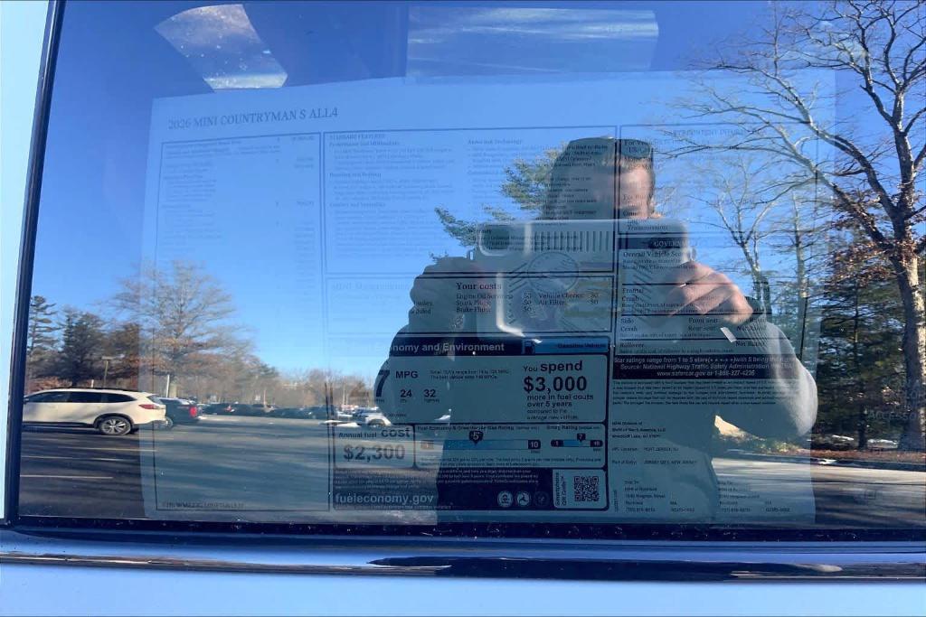 new 2026 MINI Countryman car, priced at $44,510