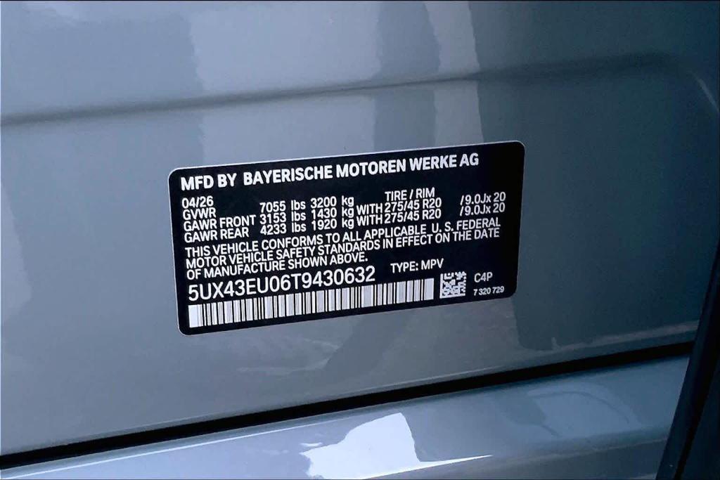 new 2026 BMW X5 PHEV car, priced at $84,975