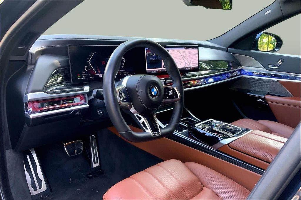 used 2023 BMW 740 car, priced at $63,251