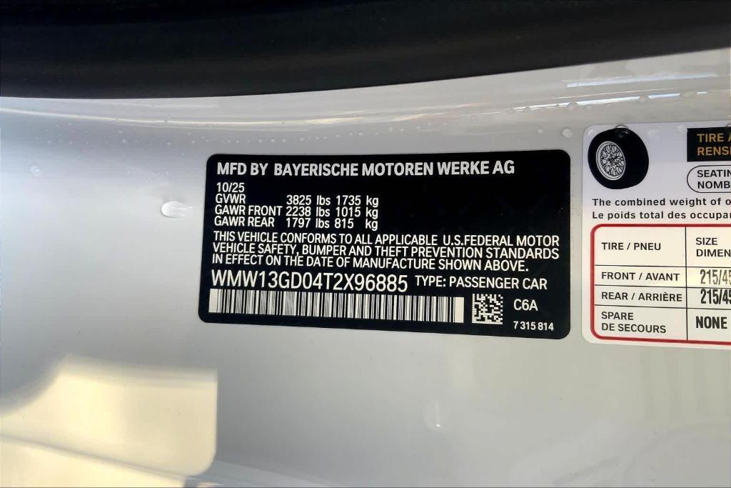 new 2026 MINI Hardtop car, priced at $34,340