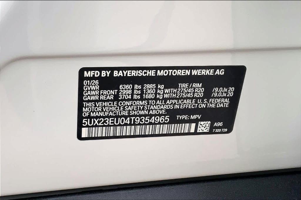 new 2026 BMW X5 car, priced at $76,425
