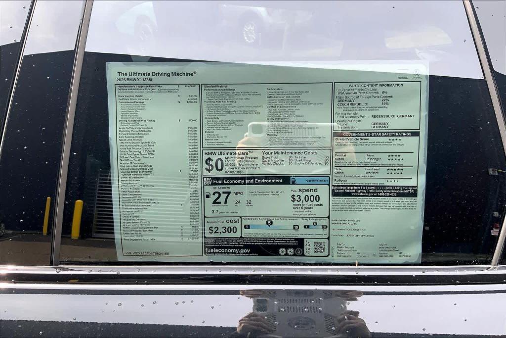 new 2026 BMW X1 car, priced at $57,695