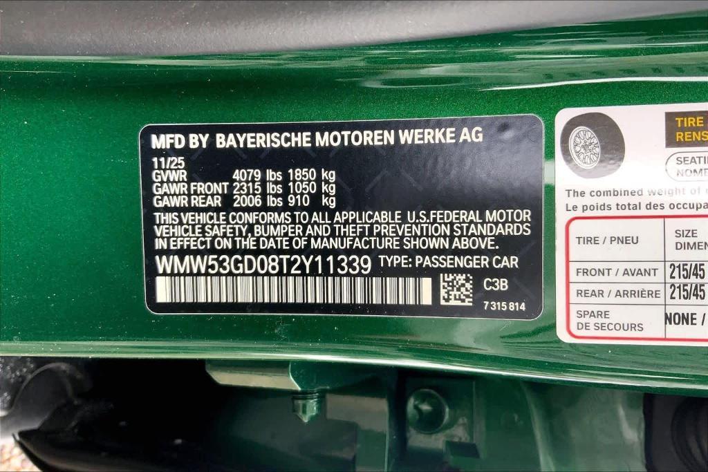 new 2026 MINI Hardtop car, priced at $38,640