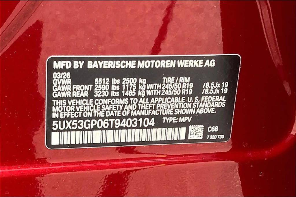 new 2026 BMW X3 car, priced at $56,480
