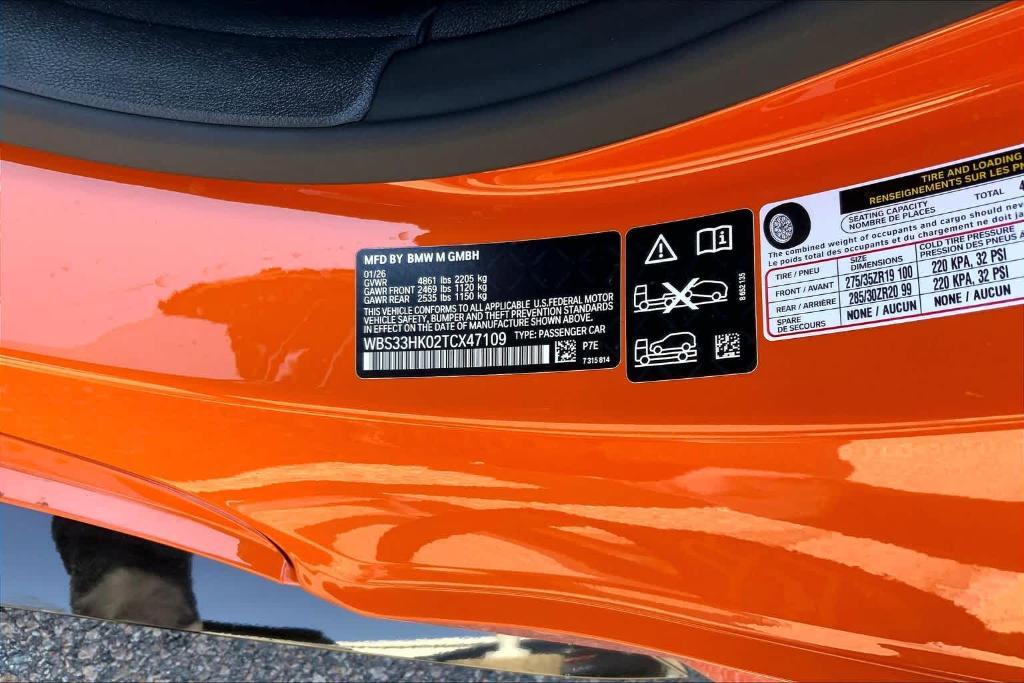 new 2026 BMW M4 car, priced at $111,320