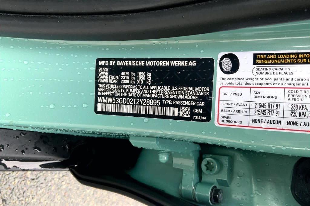 new 2026 MINI Hardtop car, priced at $40,690