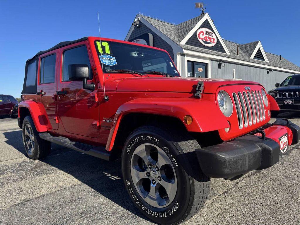 used 2017 Jeep Wrangler Unlimited car, priced at $21,995